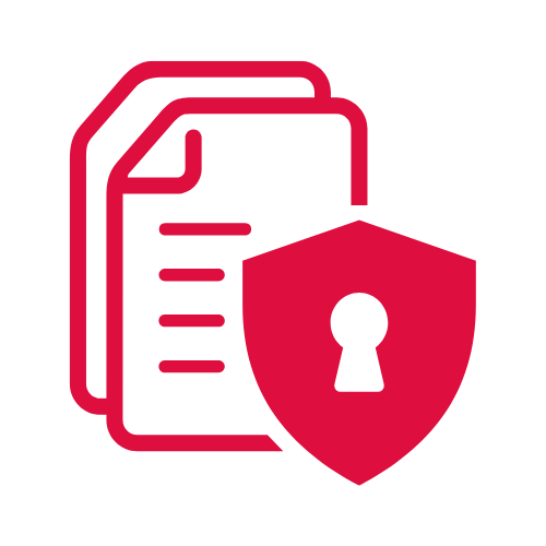 Pictogramme - confidentialité assuré de votre coaching