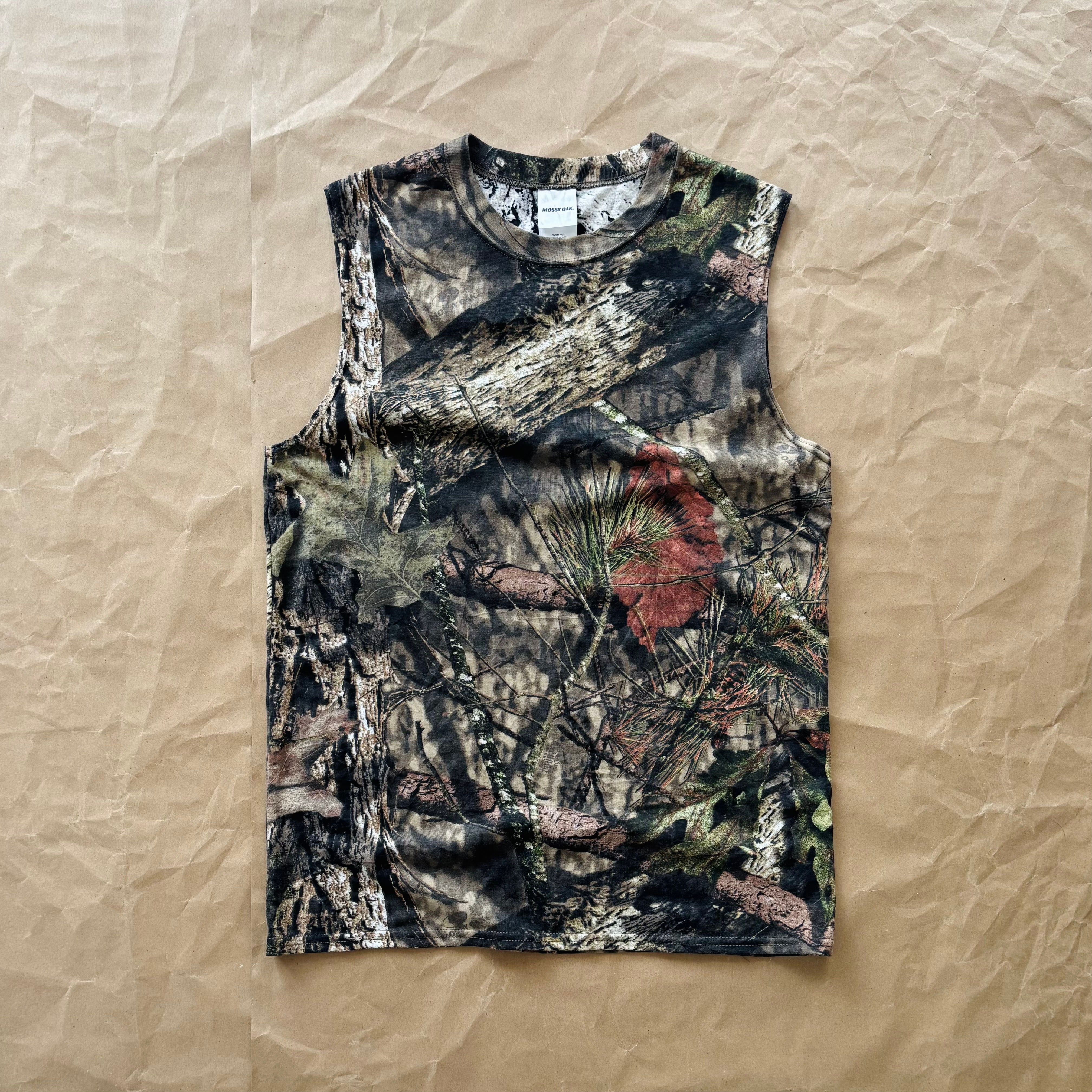 Y2K Camo Tank, S-M
