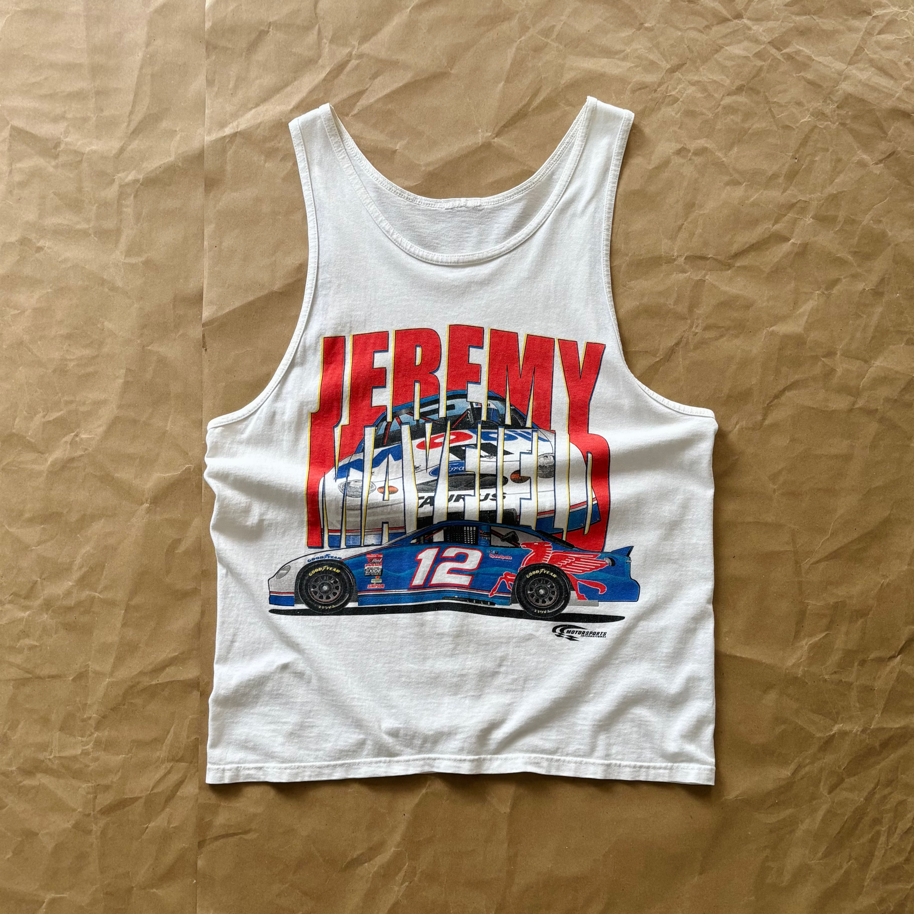 Vintage Nascar Tank, S-M