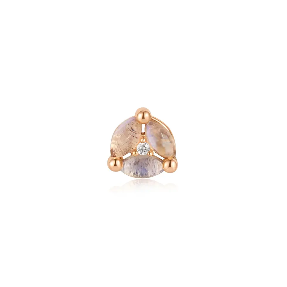 Genuine rainbow moonstone clearance