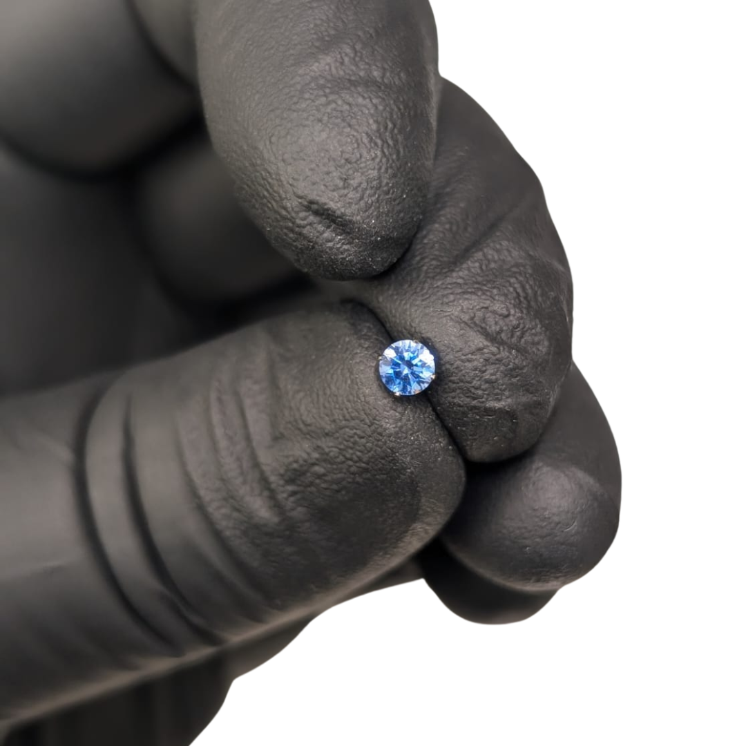 Anatometal Jewelry UK: Arctic Blue Threadless End