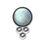 Thumbnail: Inari Organics: 'Ada' - Three Beaded Cluster