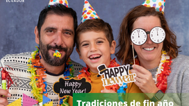 Tradiciones de fin año en Ecuador.