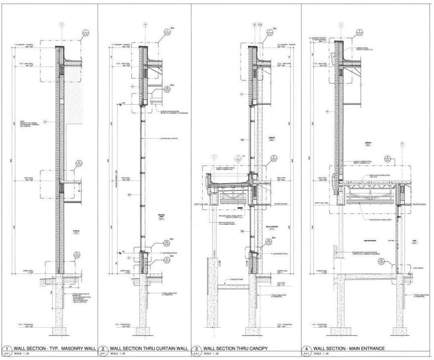 Library Renovation and Addition - Wall Section.JPG