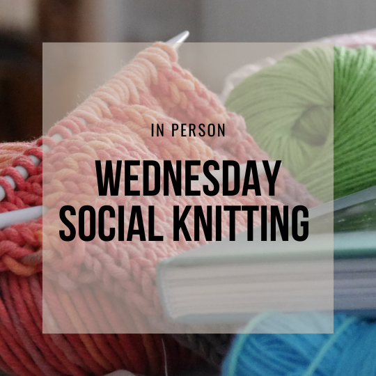 Social Knitting at St. Luke's
