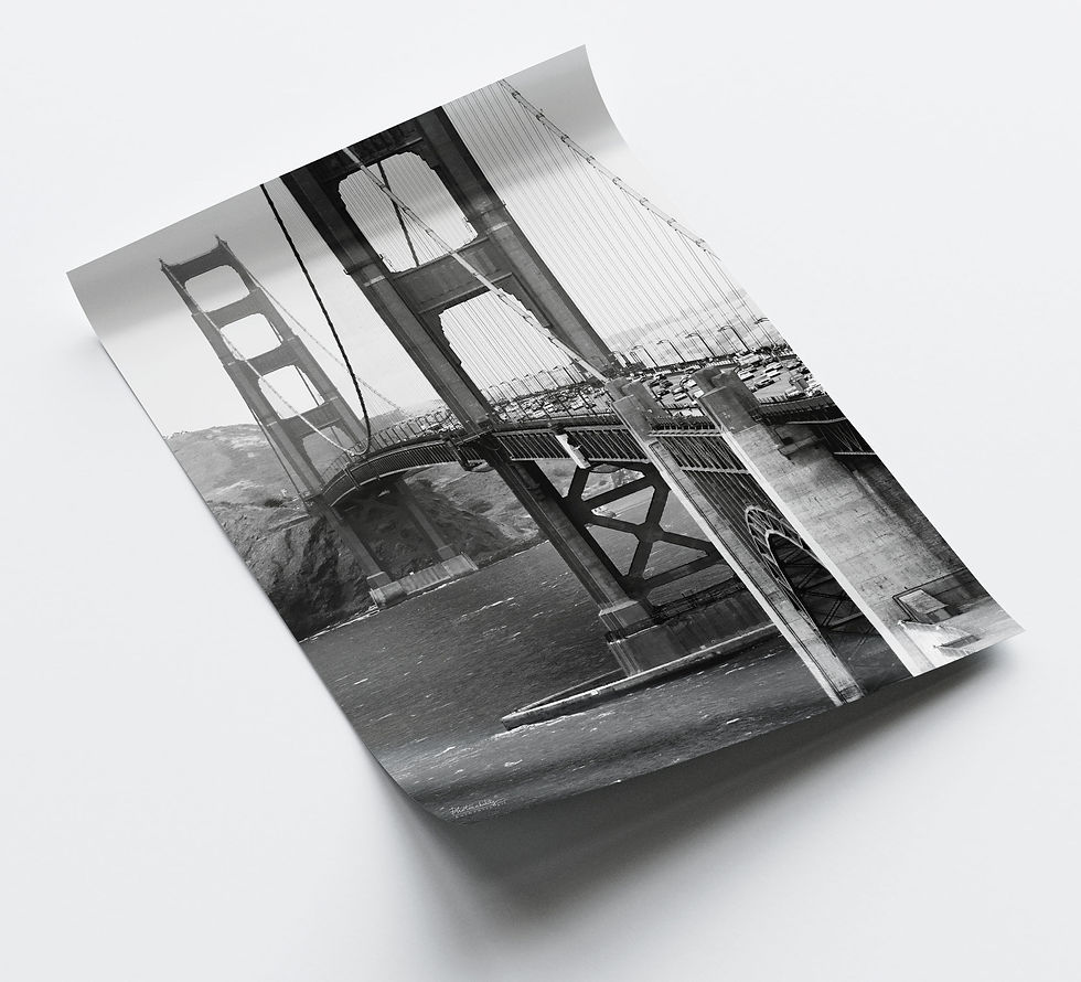 Thumbnail: Golden Gate Bridge Black and White San Francisco California