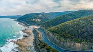 The story of "the great ocean road", Victoria, Australia
