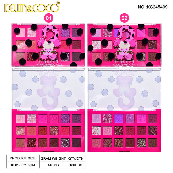 Miniatura: PALETA DE SOMBRAS CAT KEVON & COCO KC245499