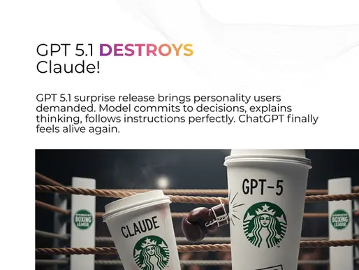 Gemini 3 obliterates GPT-5.1 on every benchmark