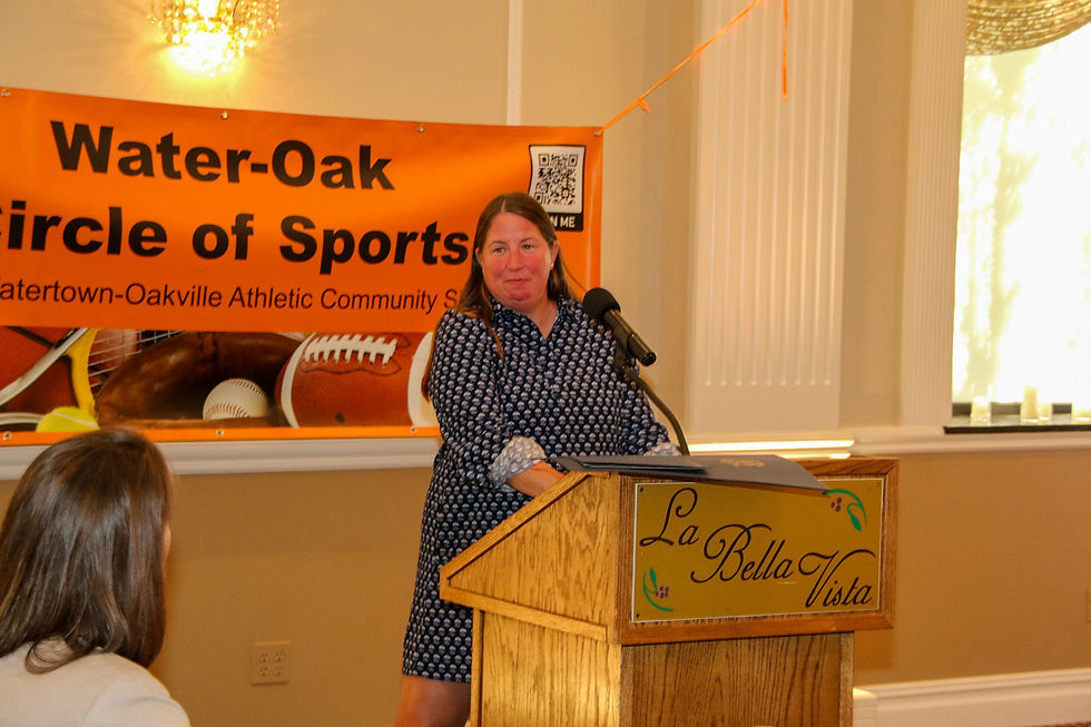 Kim Tessier - Water-Oak Circle of Sports Award
