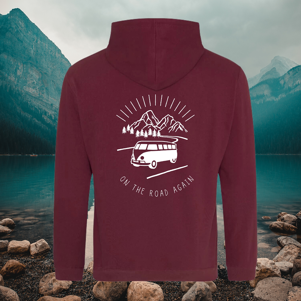 Miniature : Hoodie "On the road again"