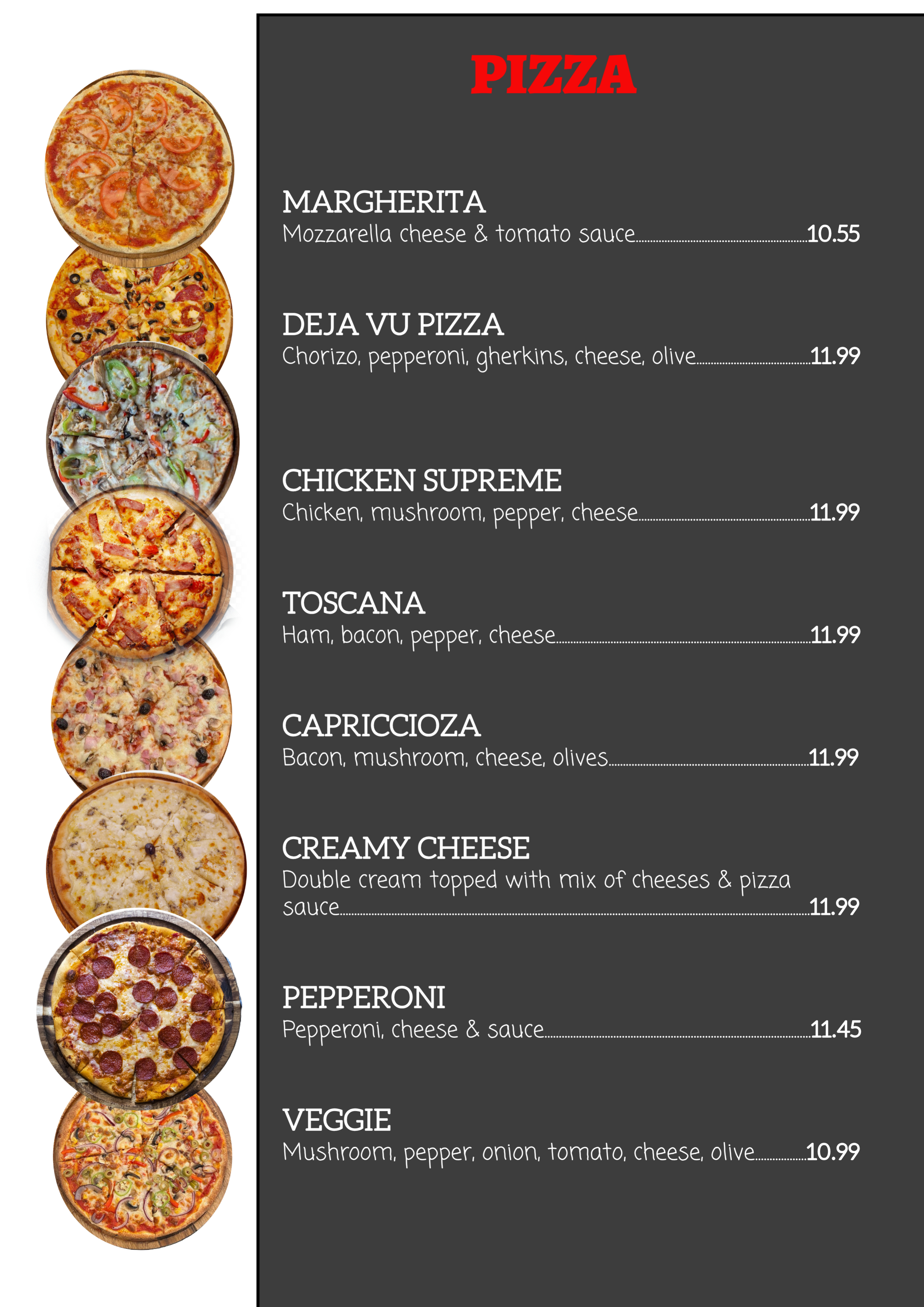 Arranged Food and Objects