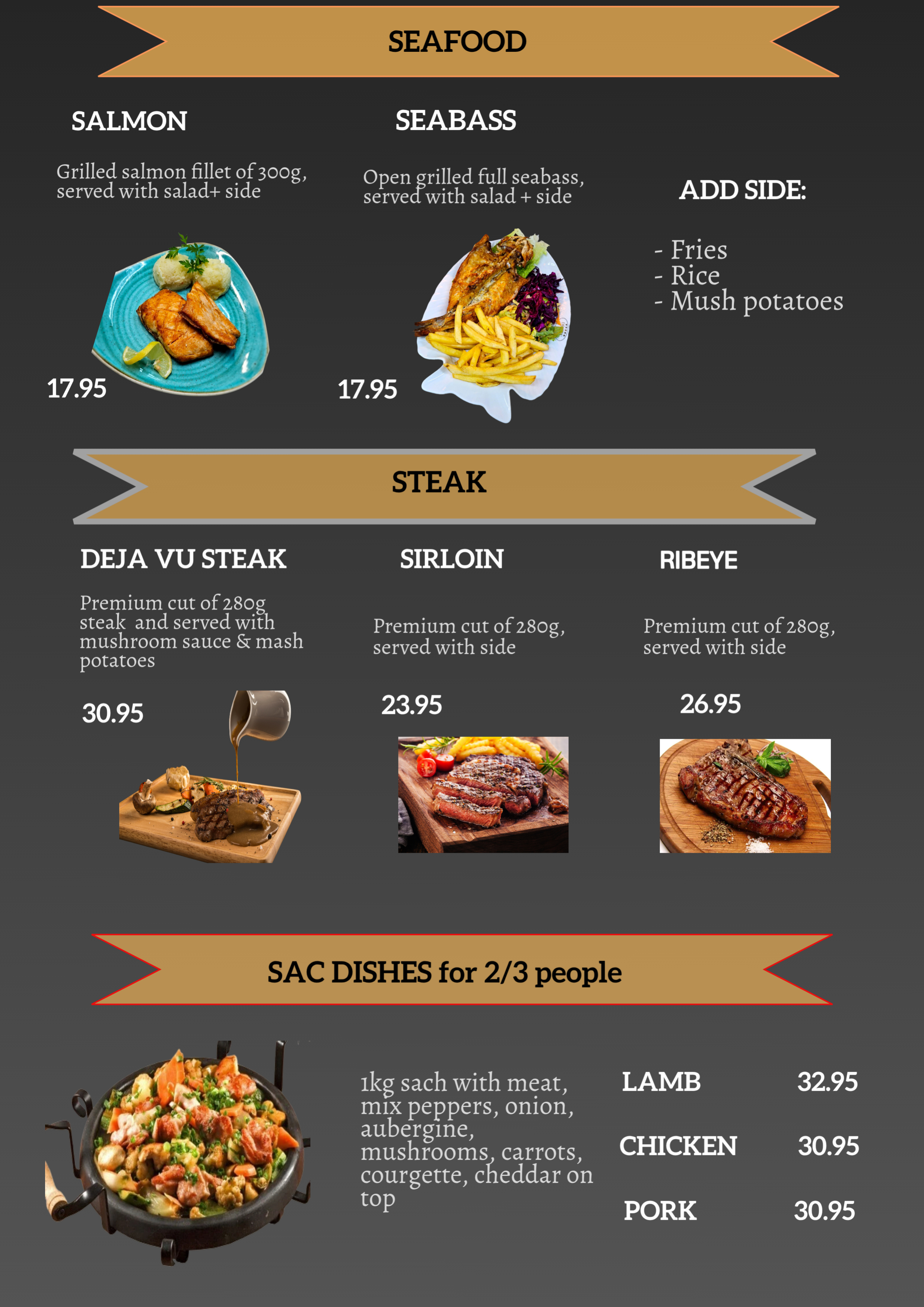 Arranged Food and Objects