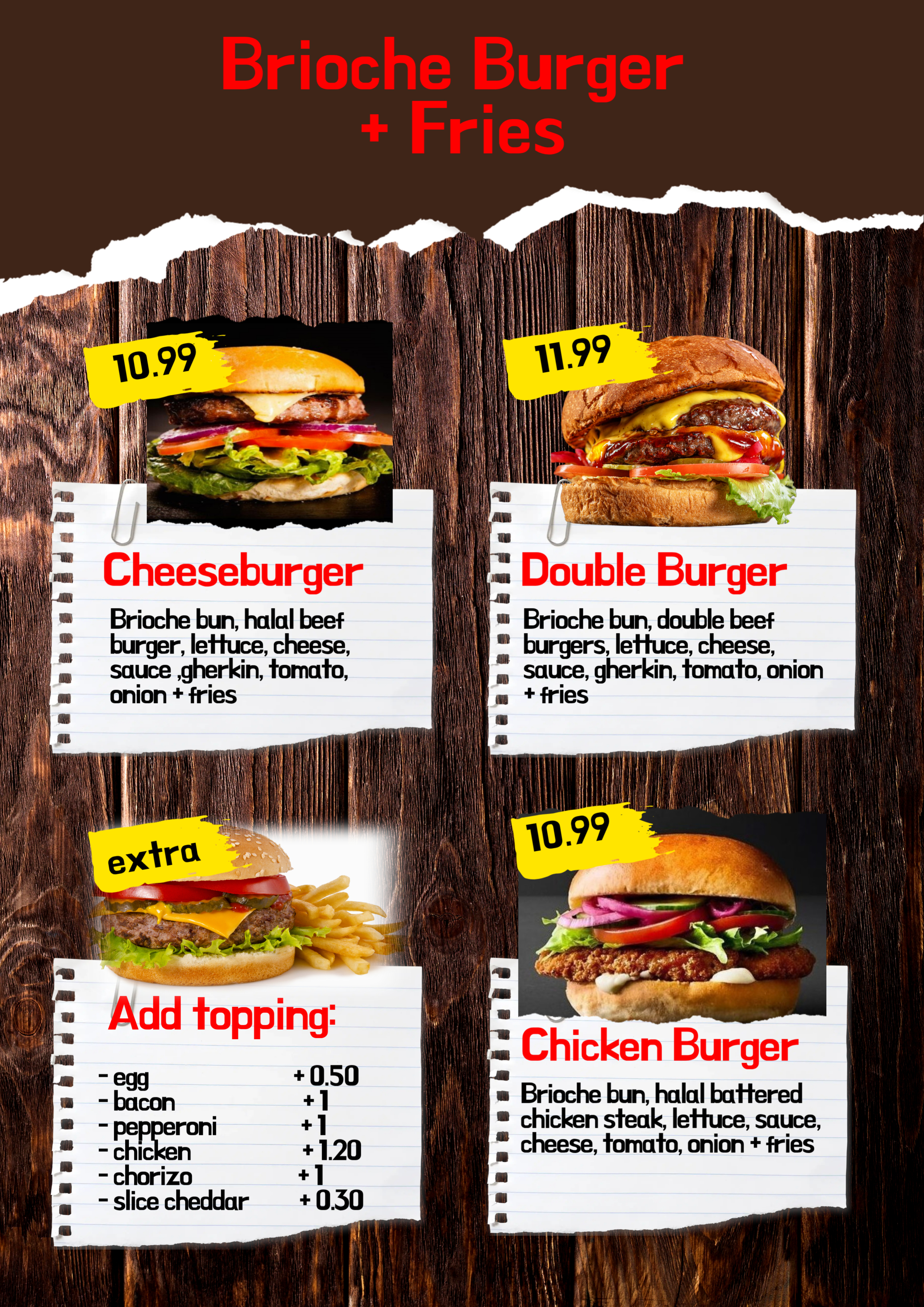 Arranged Food and Objects