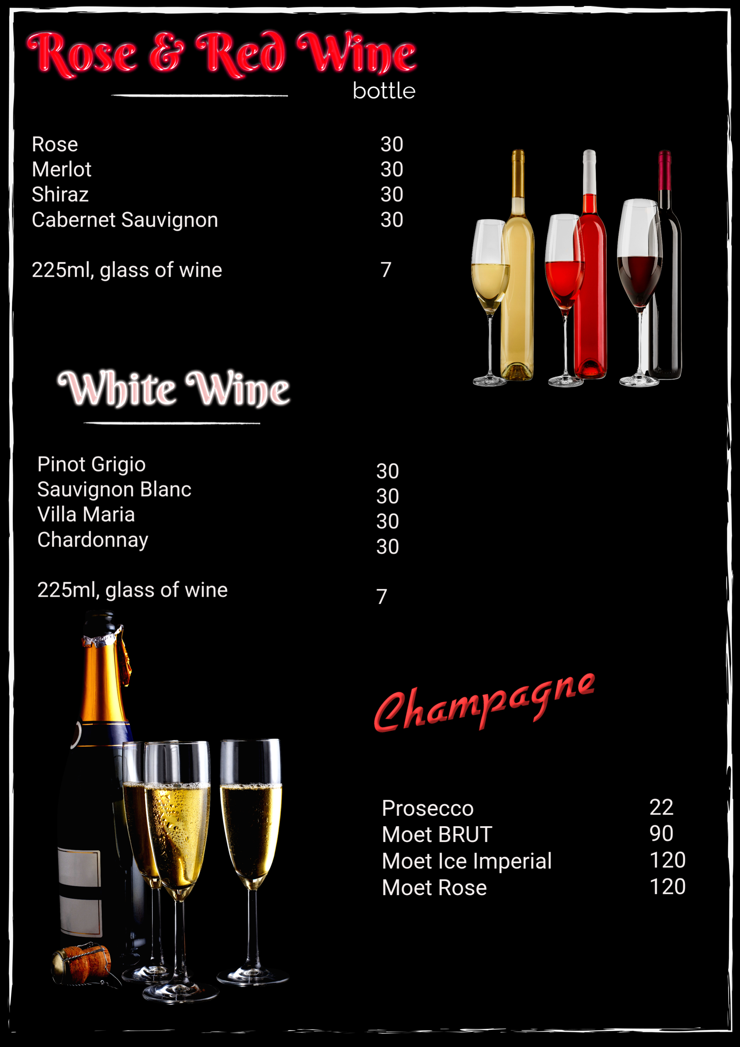 Arranged Food and Objects