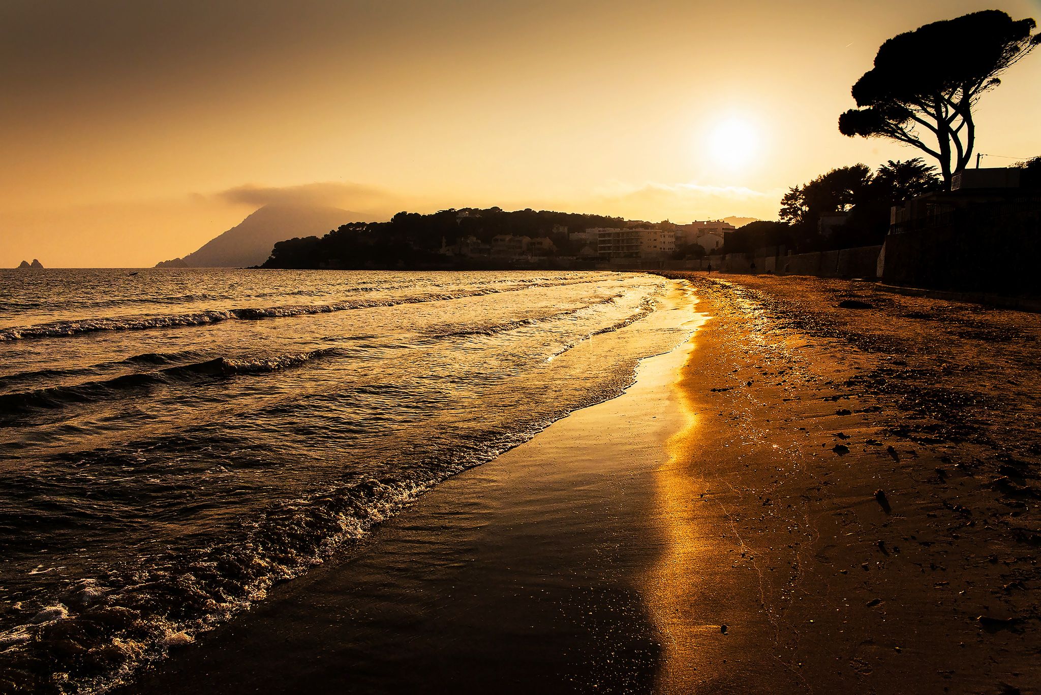 Plage des Sablettes – Saint-Mandrier-sur-Mer, Var, Côte d'Azur