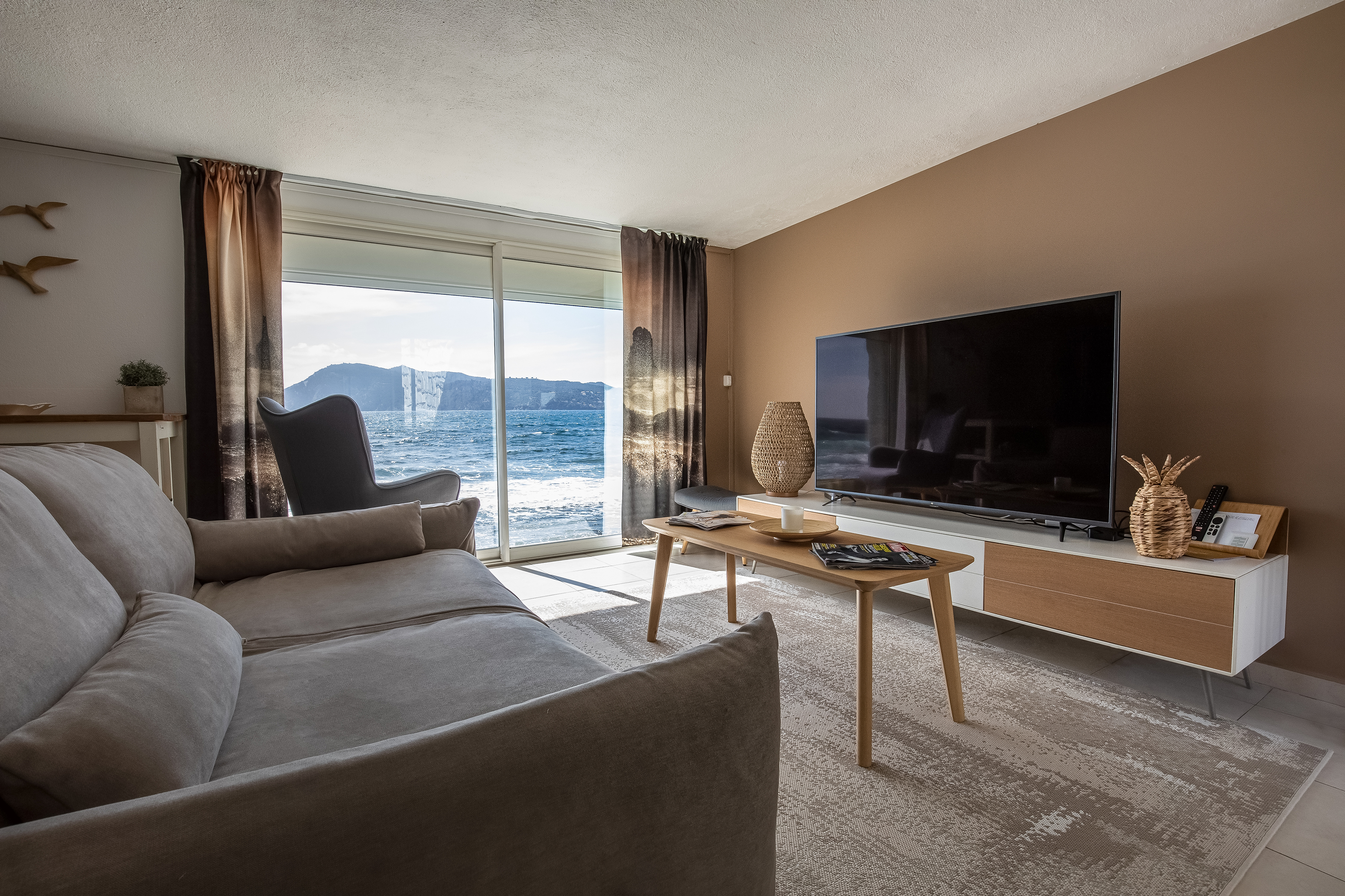 Le Ponton Villa Les Albatros – vue mer 180° sur Cap Sicié, Saint-Mandrier-sur-Mer