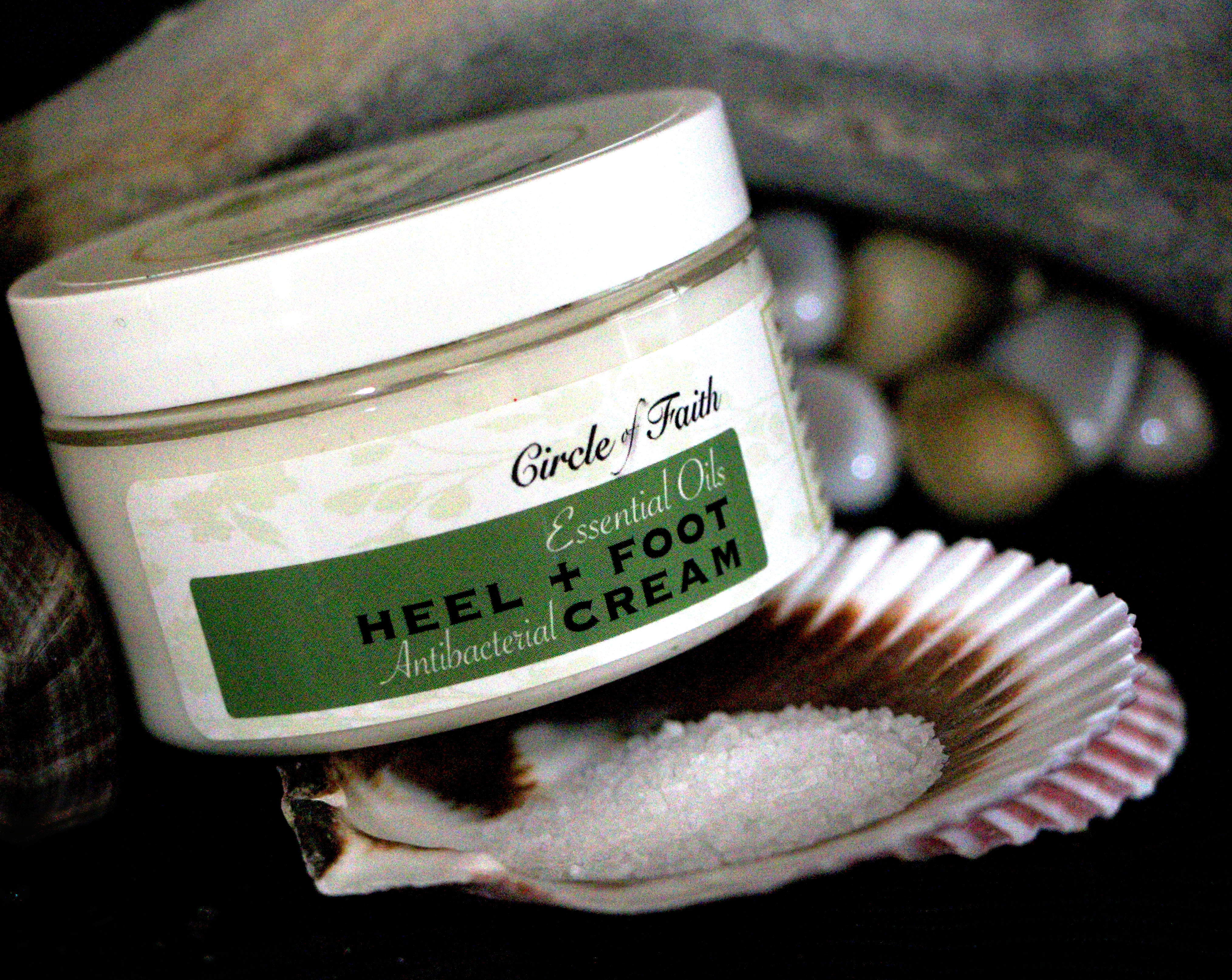 Essential Oils Heel + Foot Antibacterial Cream