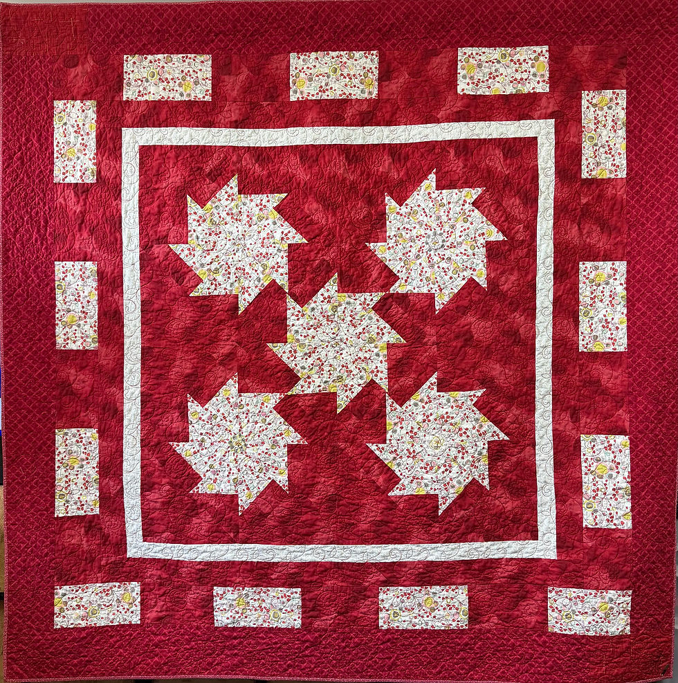 Kaleidoscope Pinwheel Quilt Class (Stack & Wack)