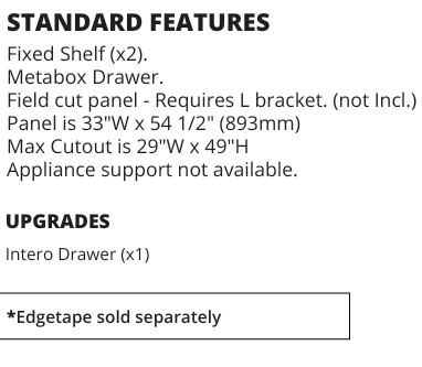 Thumbnail: INSPIRE Double Wall Oven Cabinets