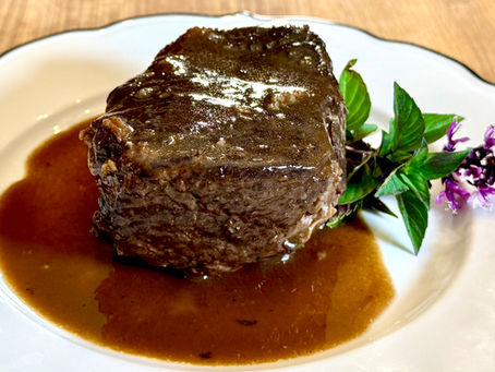French Red Wine Braised Chuck Roast: The Stock Becomes the Sauce