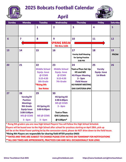 2025 Gilmer Bobcat Football ALL Team Calendar -1.jpg