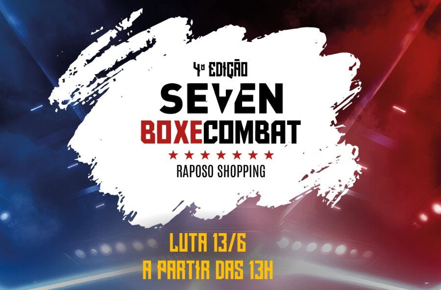 Raposo Shopping recebe luta do campeão sul-americano Klisman Simão no Seven Boxe Combat