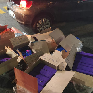 Barueri: após perseguição na Castelo Branco, PM apreende carro com 260 kg de maconha