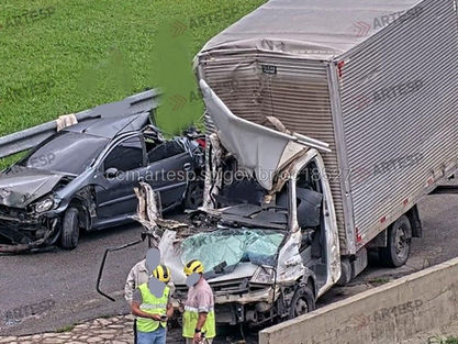 Barueri: Engavetamento deixa vítima fatal no Rodoanel