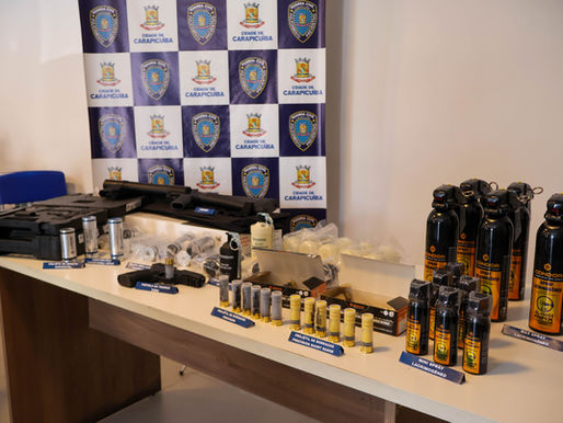 Carapicuíba: GCM recebe novos equipamentos para reforçar a segurança