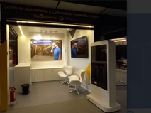 Centros de Atendimento à Comunidade são implantados para apoiar extensão da Linha 4-Amarela