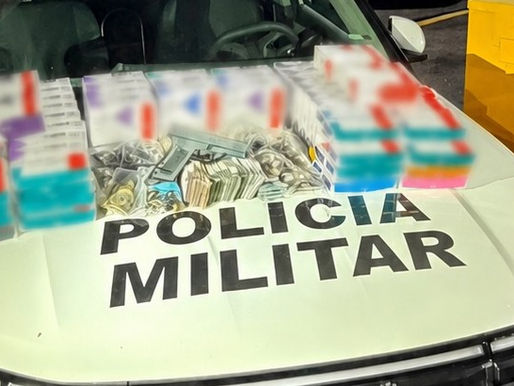 PM intercepta bando e recupera mais de 70 caixas de canetas emagrecedoras roubadas de farmácia