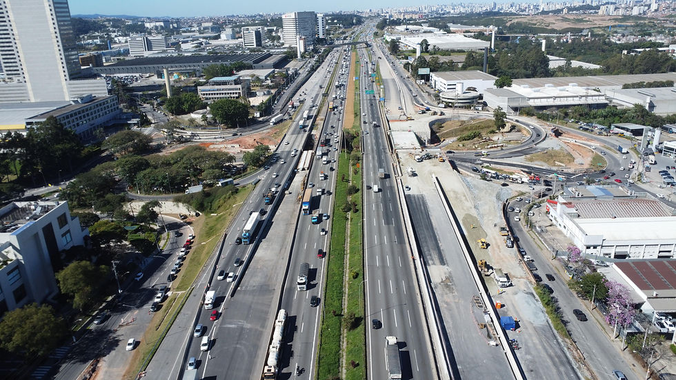 Obras na Castello Branco: ViaOeste fará intervenções noturnas no trevo de Alphaville