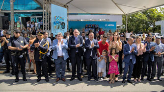 Cotia: Solenidade cívica marca início das comemorações dos 170 anos 