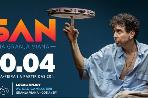 Sandami se apresenta pela primeira vez na Granja Viana nesta sexta-feira, 10