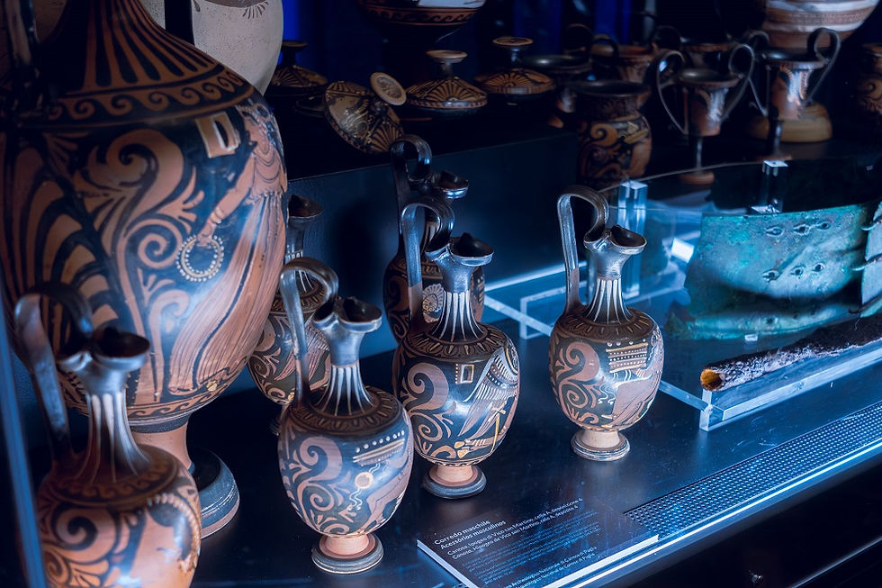 Exposição de artefatos arqueológicos originais da época pré-romana vai até o dia 08/06, em São Paulo
