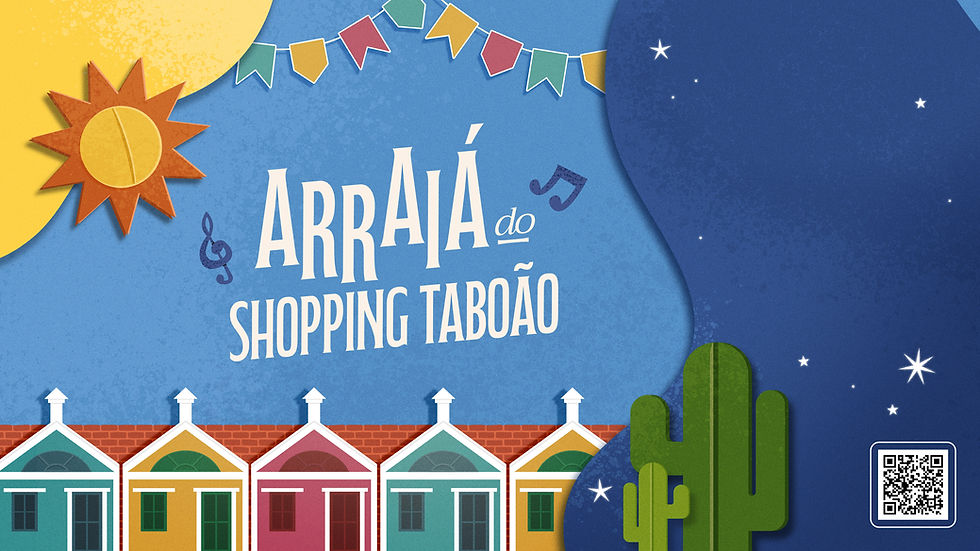 Shopping Taboão realiza grande Arraiá com seis dias de festa e shows ao vivo