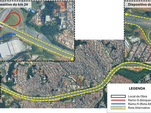 RodoAnel Oeste realiza ações em Cotia, Osasco e Carapicuíba para orientar sobre obras no km 24