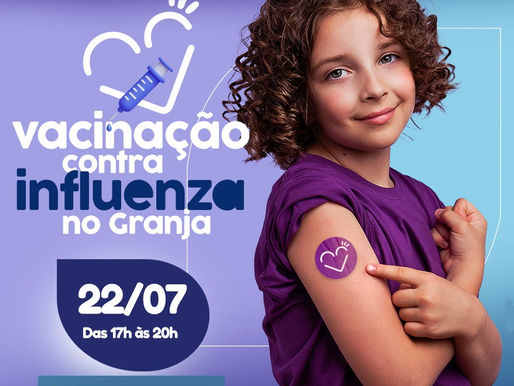 Shopping terá campanha de vacinação gratuita contra a gripe