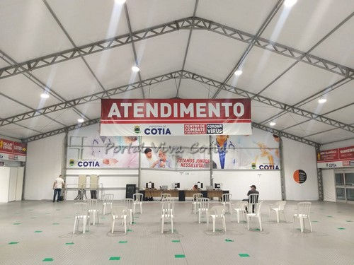 Cotia: Centro de Combate ao Coronavírus é desativado