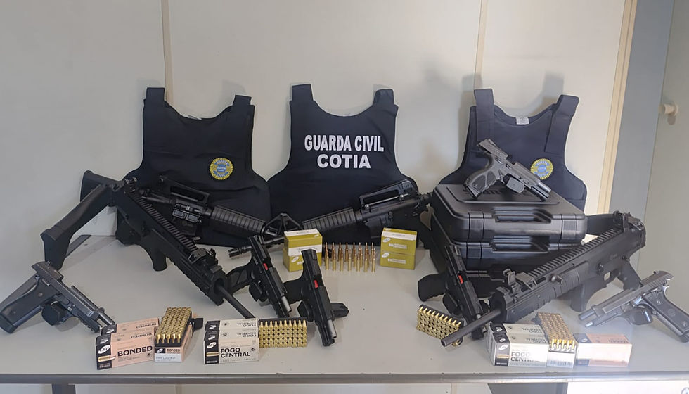 Governo de SP isenta ICMS para aquisição de armas e munições para Guardas Municipais