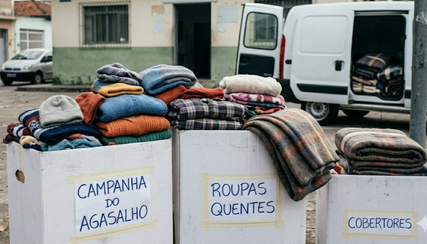 Inverno Solidário 2026: Carapicuíba oferece retirada de agasalhos e cobertores em domicílio