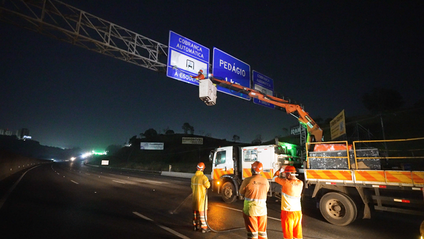 Acessos do Rodoanel à Rodovia dos Bandeirantes serão bloqueados a partir das 23h deste sábado