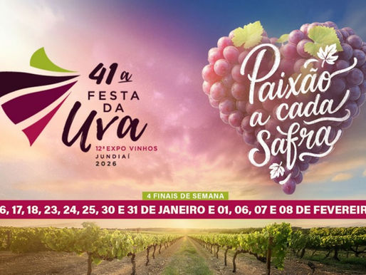 Jundiaí: Festa da Uva 2026 terá drones, espaço geek e discoteca