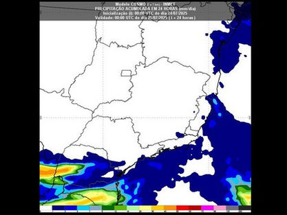 Confira a previsão do tempo para esta quinta-feira (24)