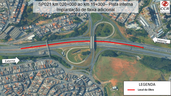 Rodoanel Oeste inicia obras de faixa adicional na pista interna com interdições noturnas