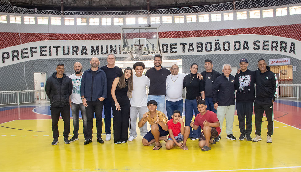 Taboão da Serra recebe primeiro duelo internacional de futebol X1 com estrelas do Brasil e Marrocos