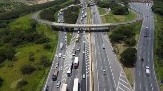 Rodoanel Oeste tem cronograma de obras com bloqueios de faixas até domingo (30)