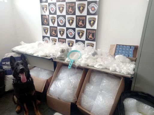 Após denúncia, equipes do 5ºBaep flagram laboratório de drogas no Jd. Santana, em Cotia