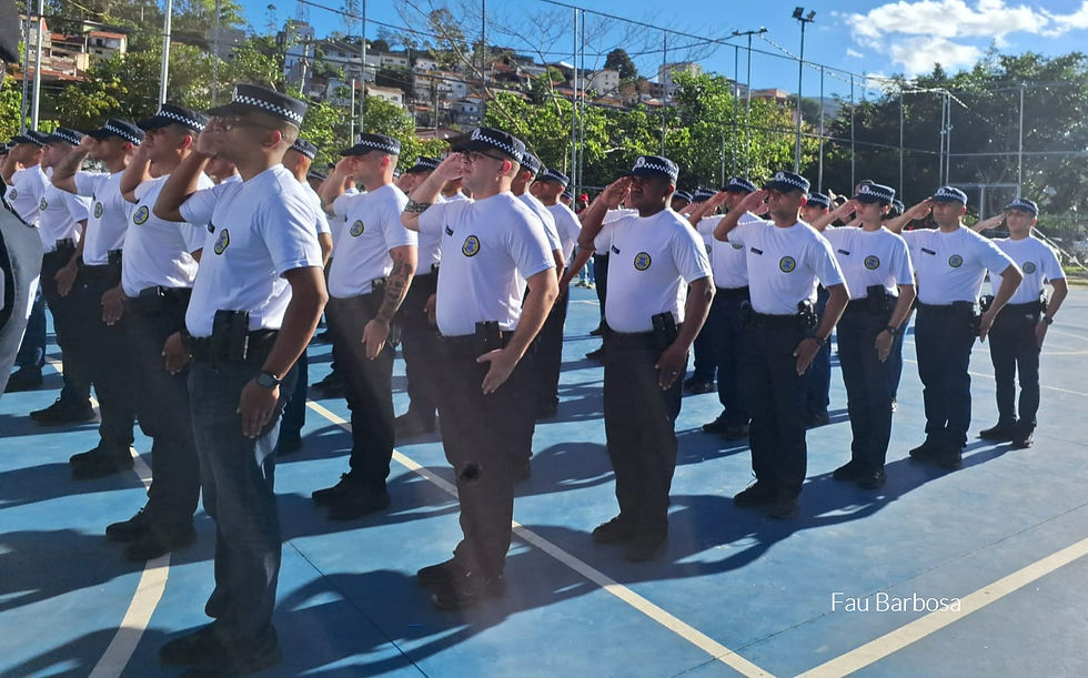 Formatura dos novos guardas civis está prevista para abril (Foto: Fau Barbosa)